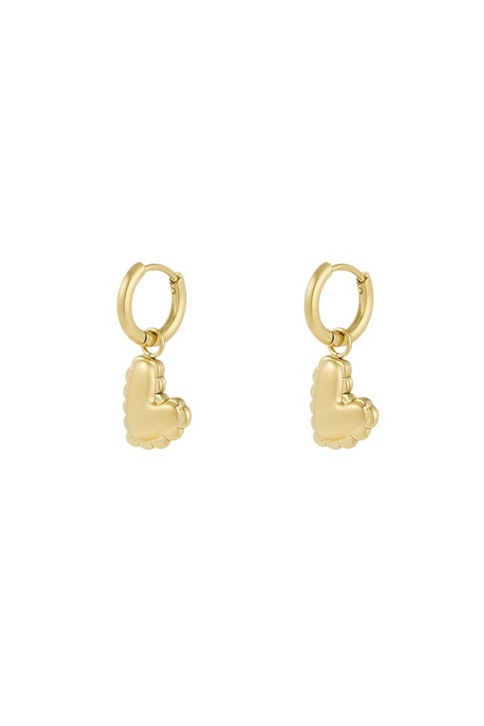 Oorbellen Heart Charm