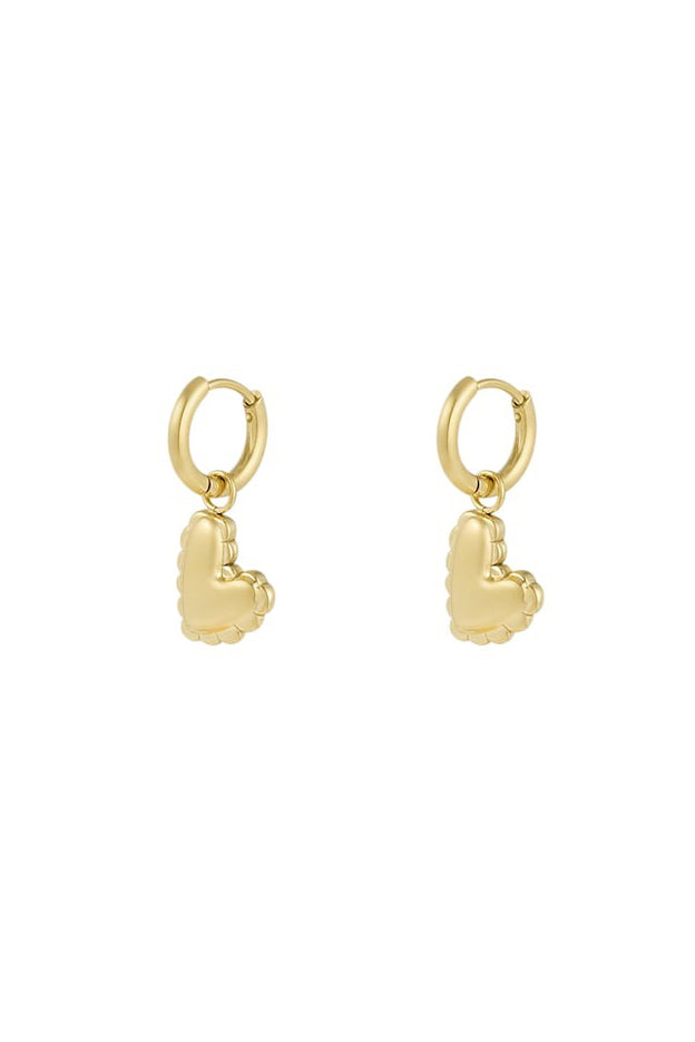 Oorbellen Heart Charm