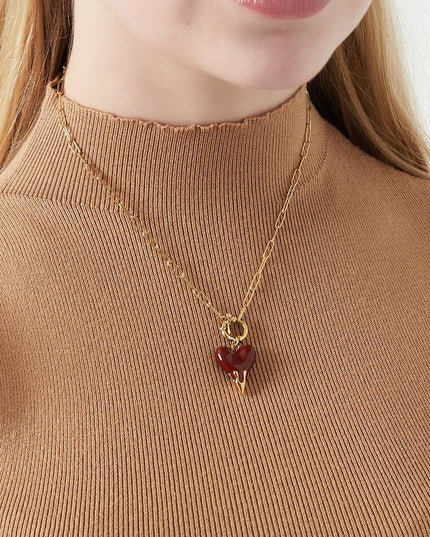 Heart On Fire Ketting