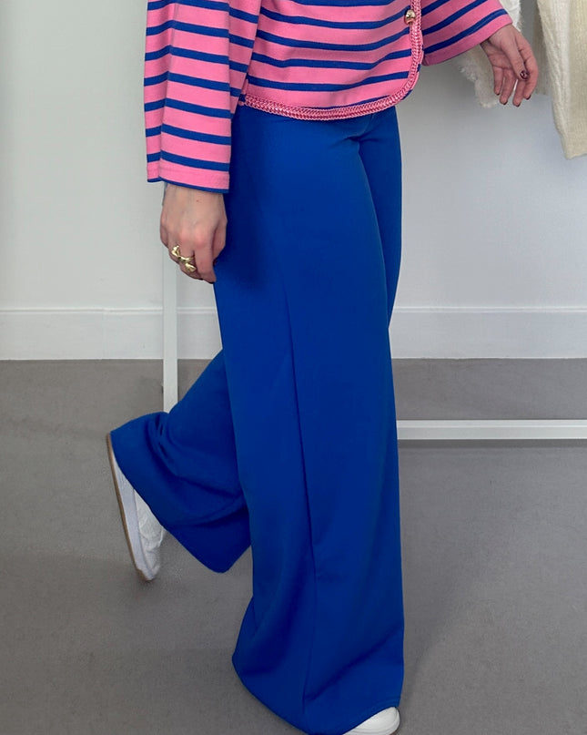 Dark Kobaltblauwe Comfy Pants
