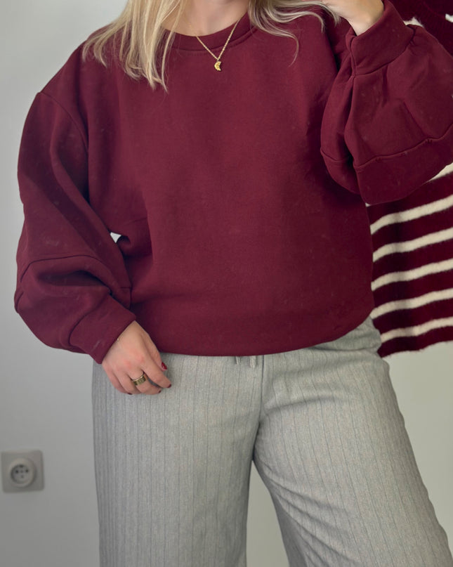 Hallie Sweater Bordeaux