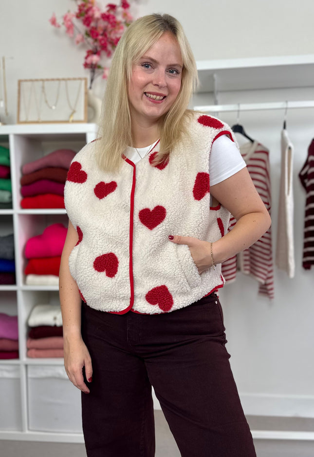 Teddy Hearts Jacket
