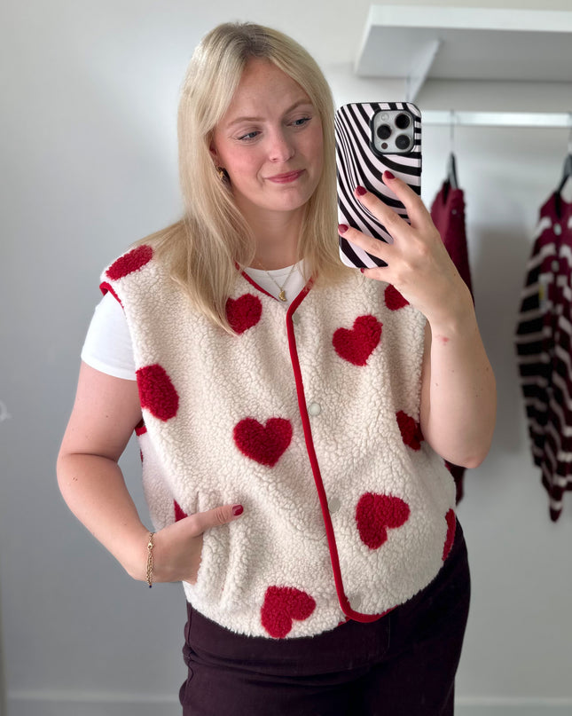Teddy Hearts Jacket