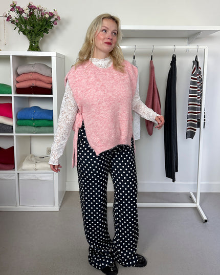 Debardeur Strikjes Pink