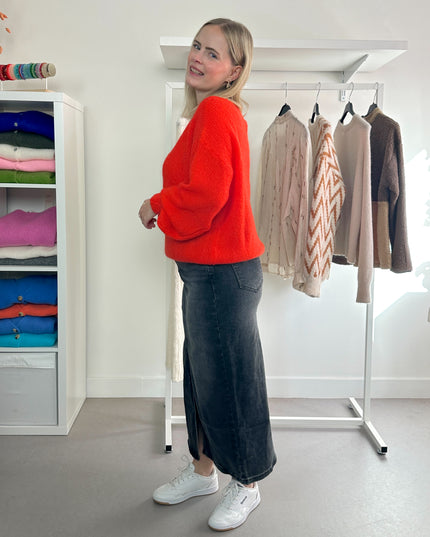 Trui Boothals Fel Oranje