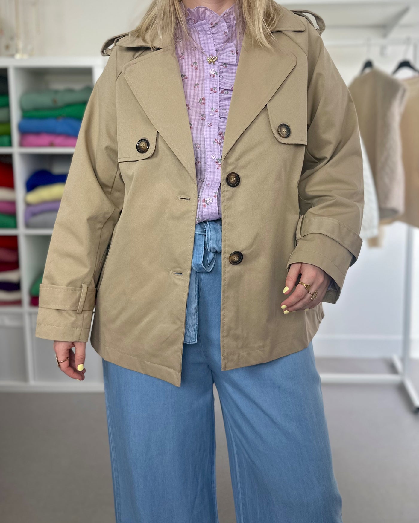Tilly Trenchcoat Beige