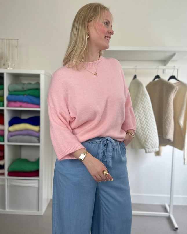Short Sleeved Truitje Peach