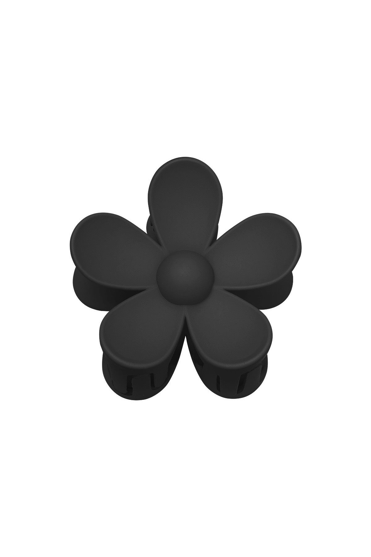 Haarspeld Flower Black