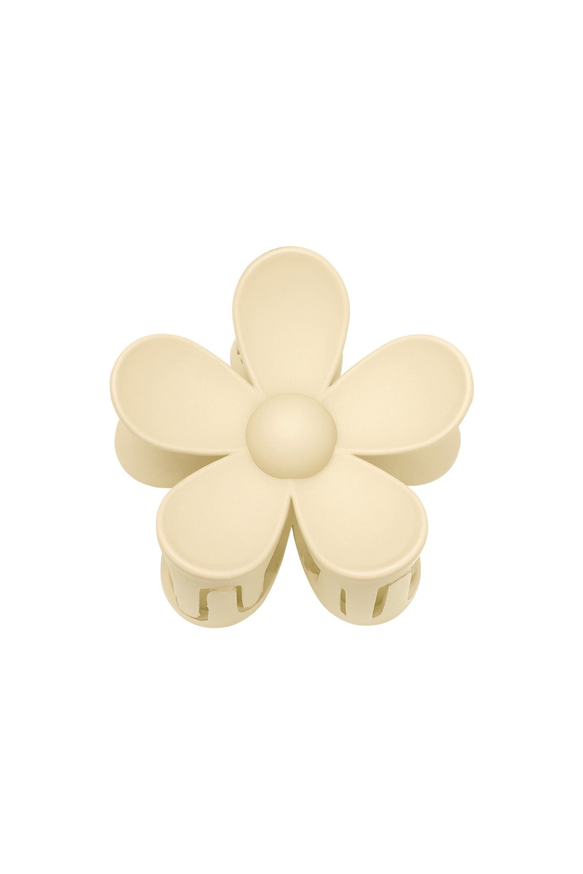 Haarspeld Flower Beige