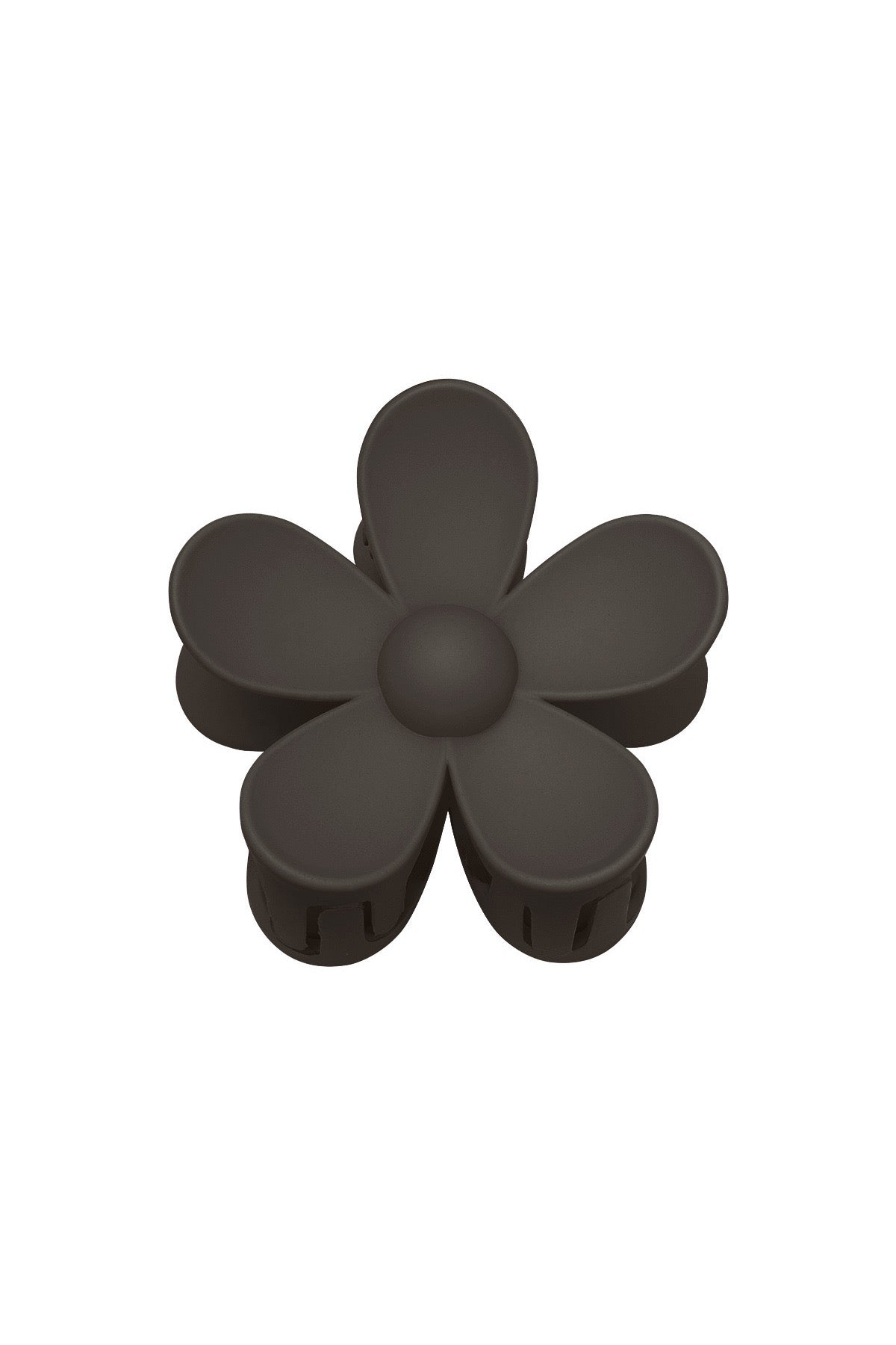 Haarspeld Flower Dark Brown