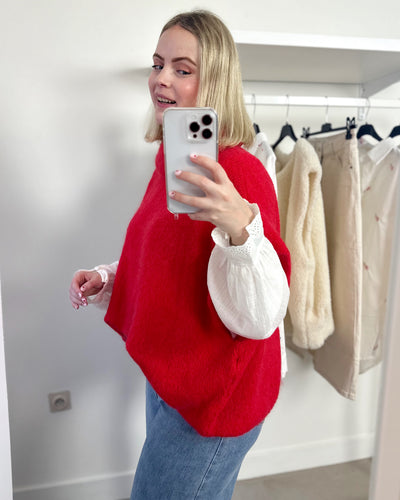 Hallie Sweater Zip Up Navy