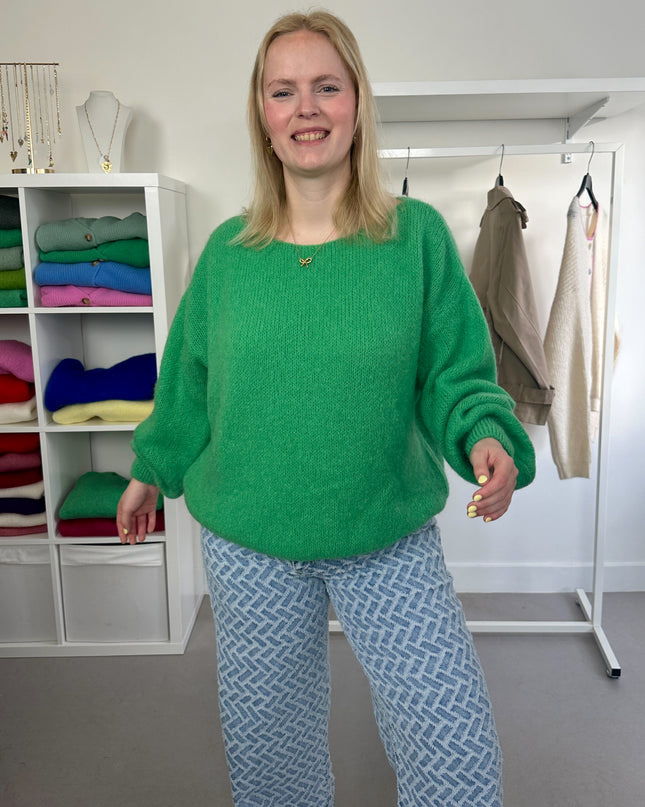 Trui Boothals Groen