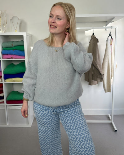 Trui Boothals Grey