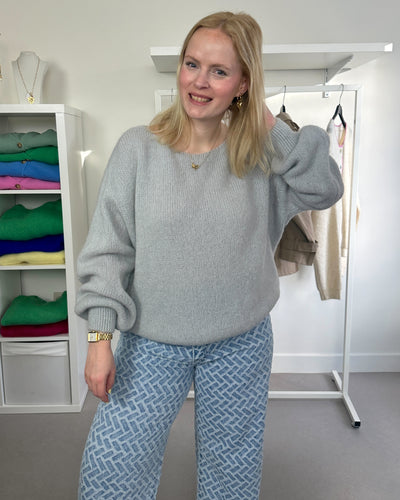 Trui Boothals Grey