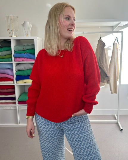 Trui Boothals Rood