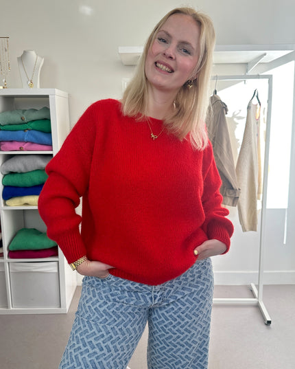Trui Boothals Rood
