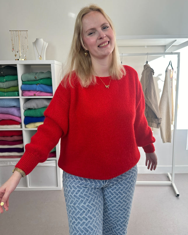 Trui Boothals Rood