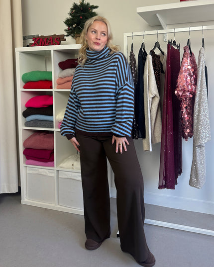 Coltrui Striped Brown Blue