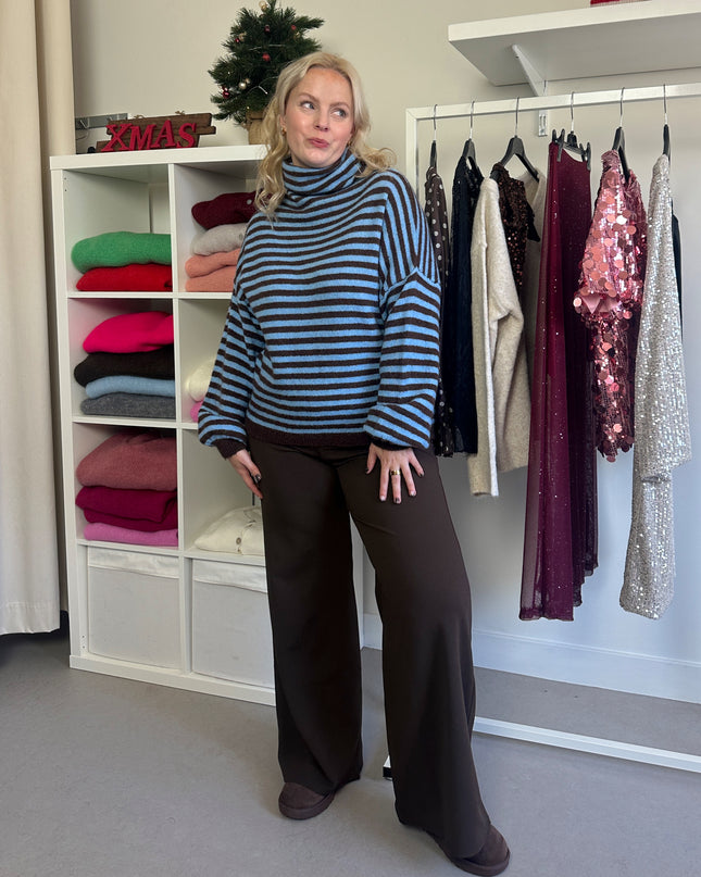 Coltrui Striped Brown Blue