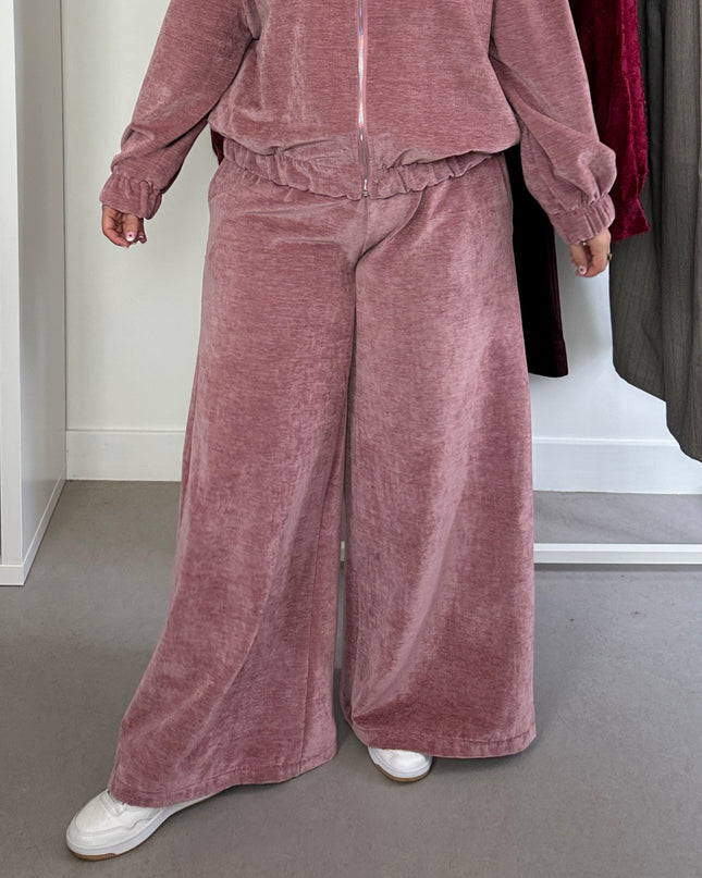 Velour Pants Pink