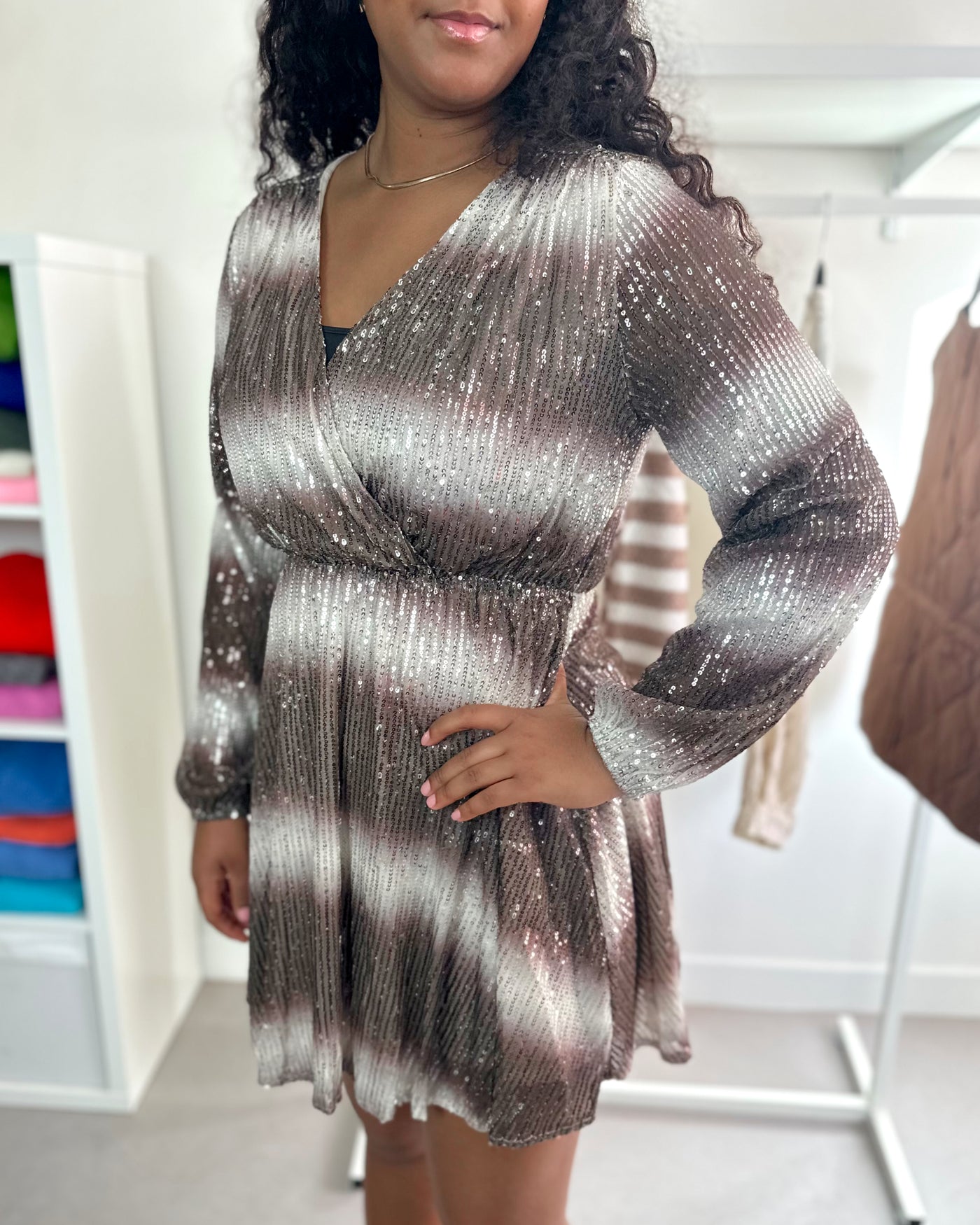 Glitter Sparkles Dress Caffe