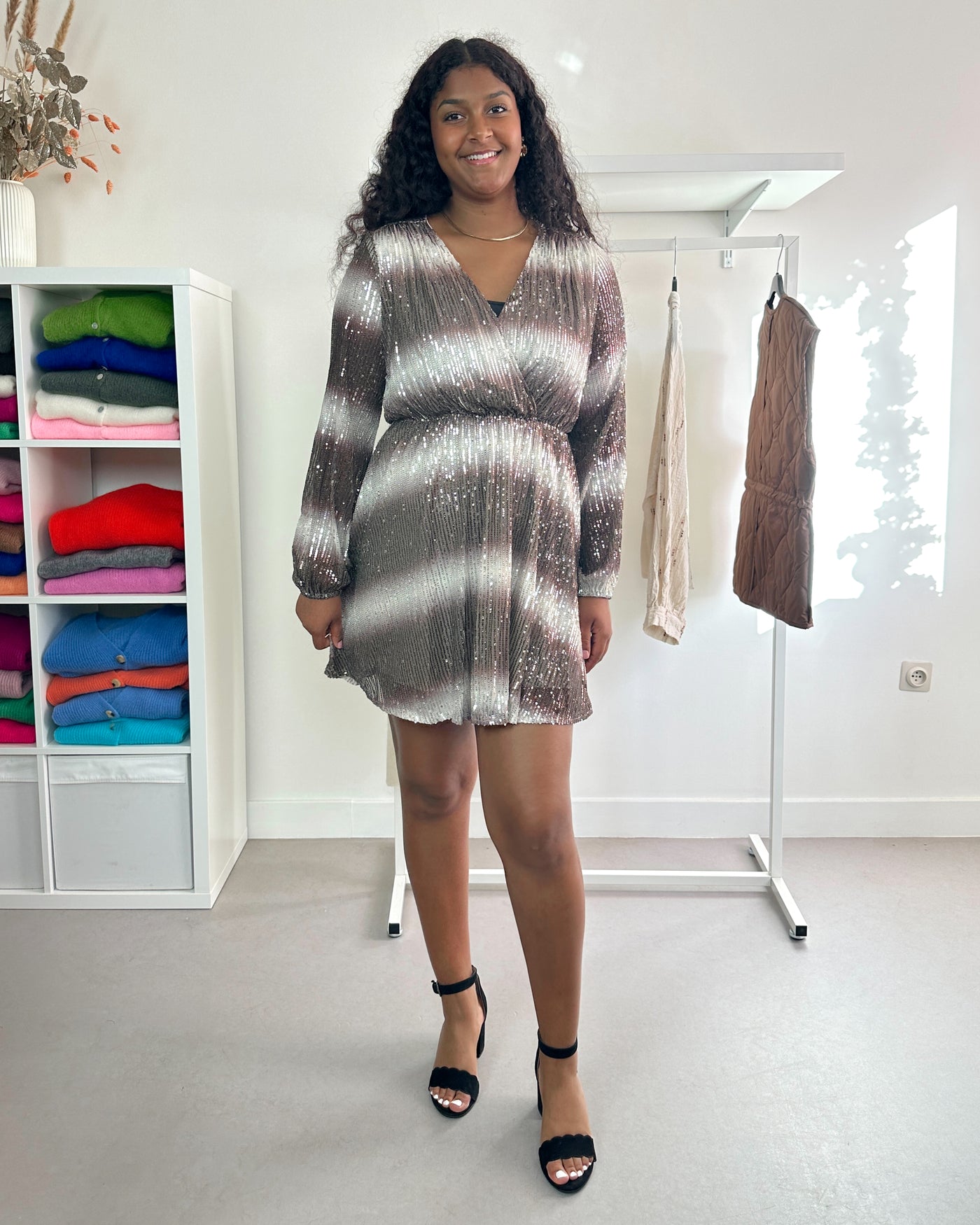 Glitter Sparkles Dress Caffe