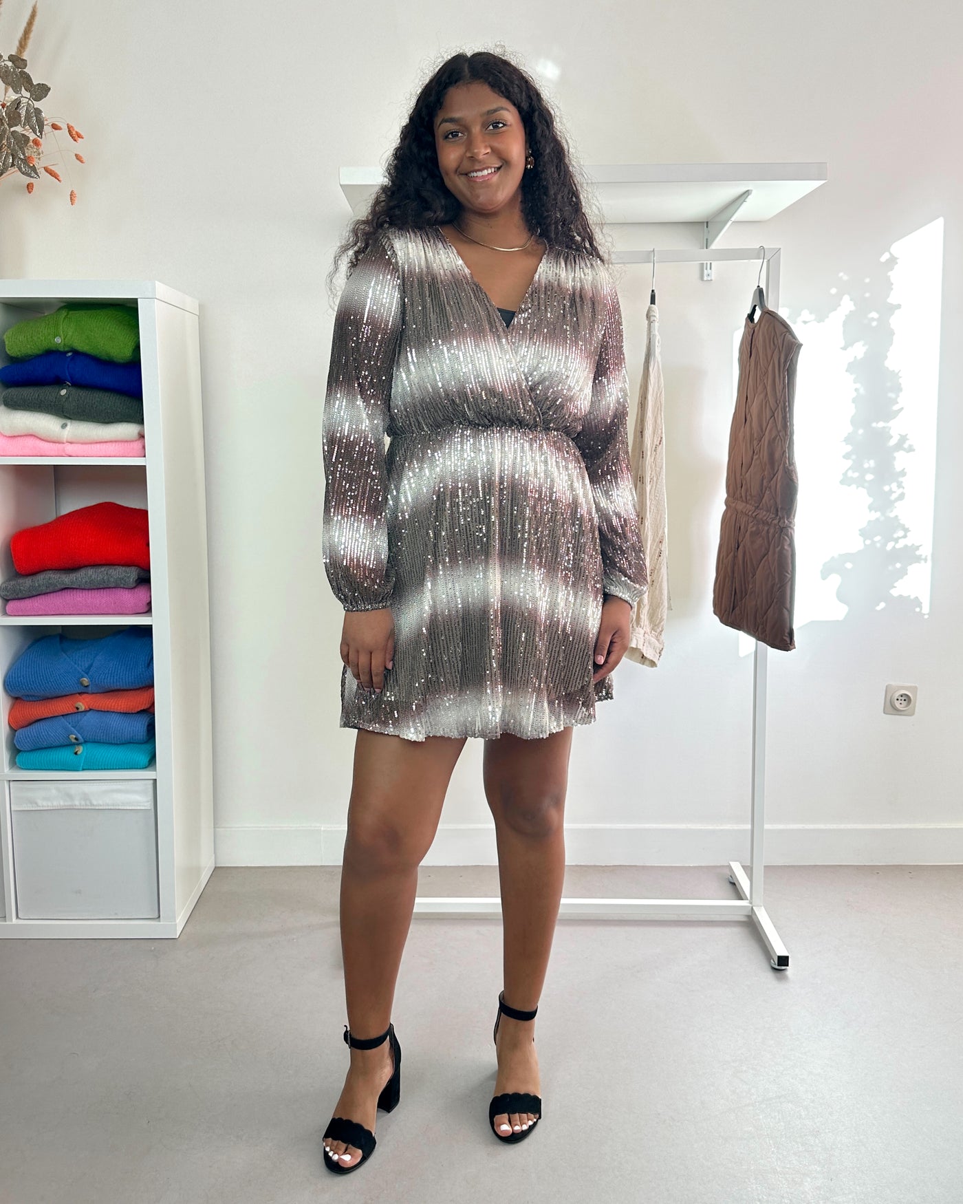 Glitter Sparkles Dress Caffe