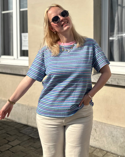 Striped Shirt Blue