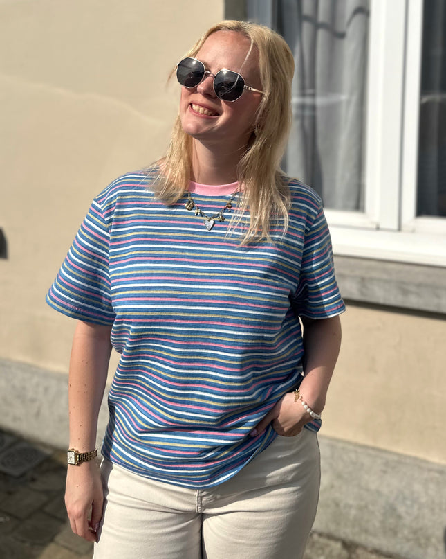 Striped Shirt Blue