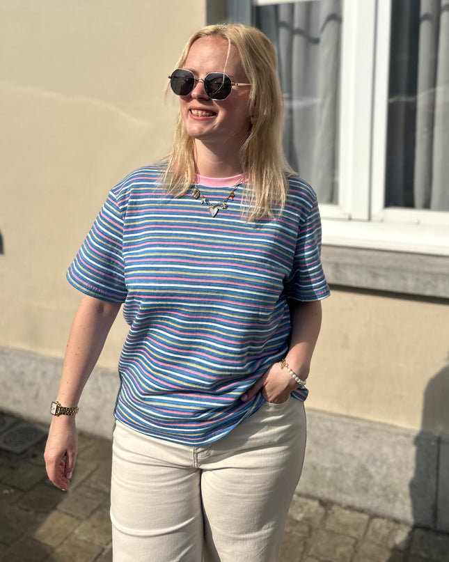 Striped Shirt Blue