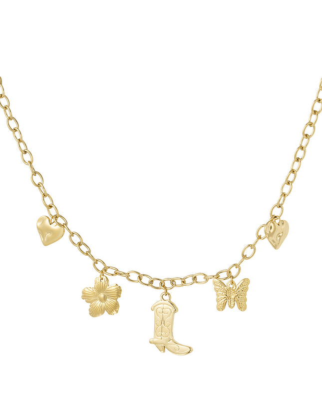 Ketting Golden Charms