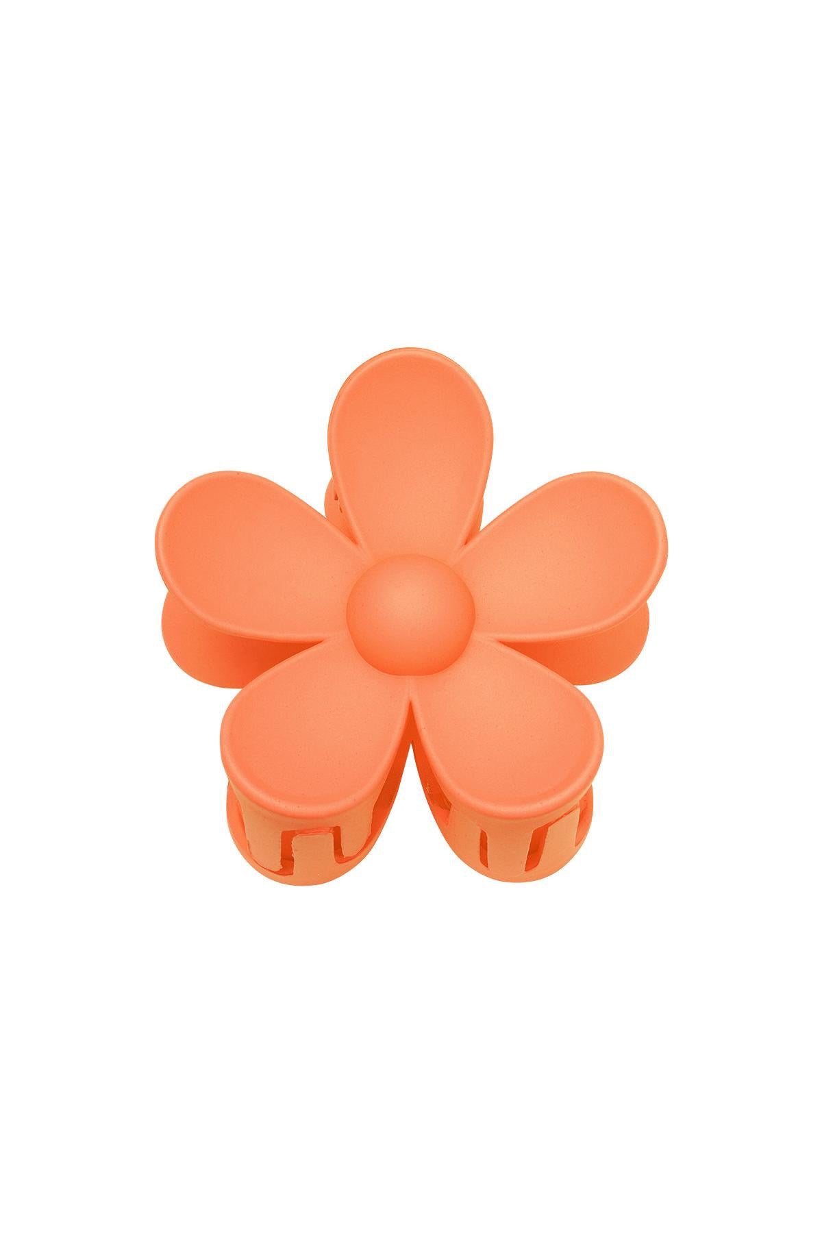 Haarspeld Flower Orange