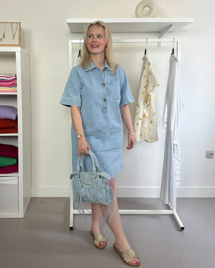 Jeansdress Light Wash