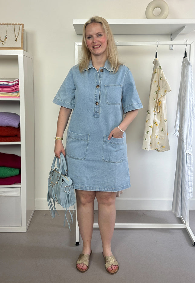Jeansdress Light Wash