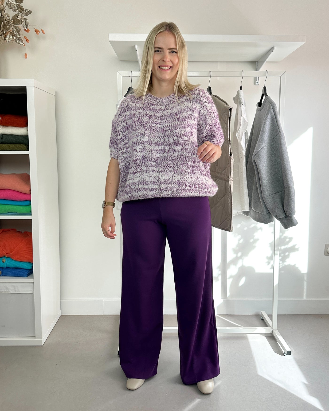 Plum Comfy Pants