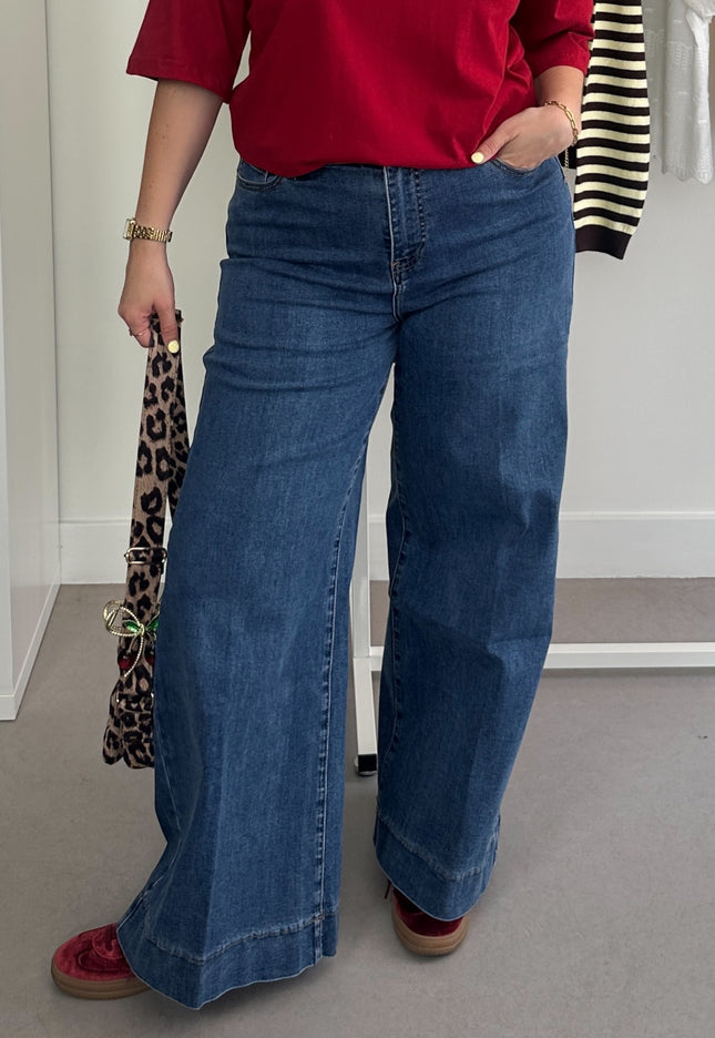 Jeans Curvy Cropped Wide