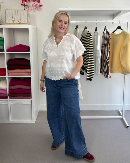 Jeans Curvy Cropped Wide