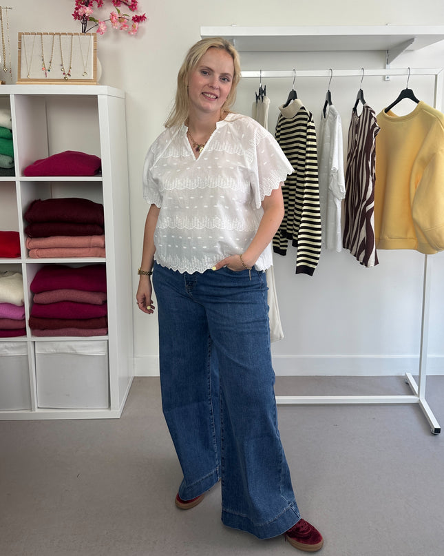 Jeans Curvy Cropped Wide