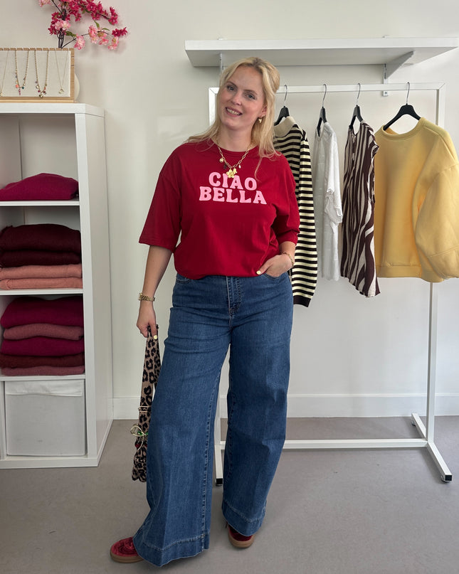 Jeans Curvy Cropped Wide