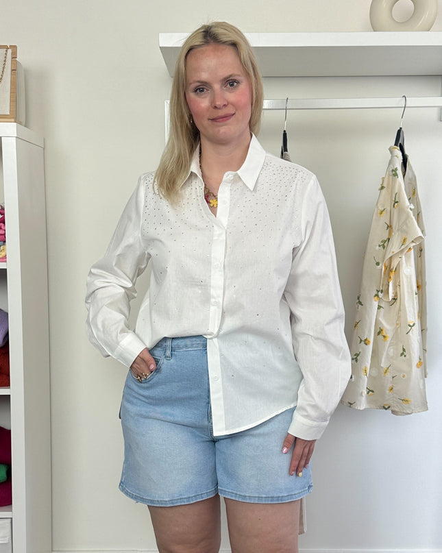 Glitter Longsleeve Blouse