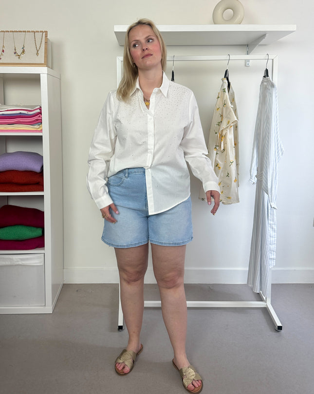 Glitter Longsleeve Blouse