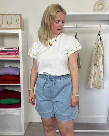 Yellow Detail Tee