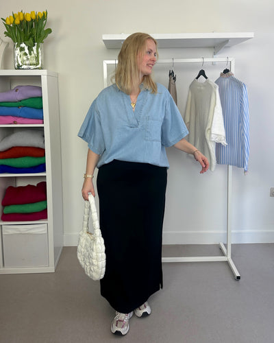 Sweater Skirt Black