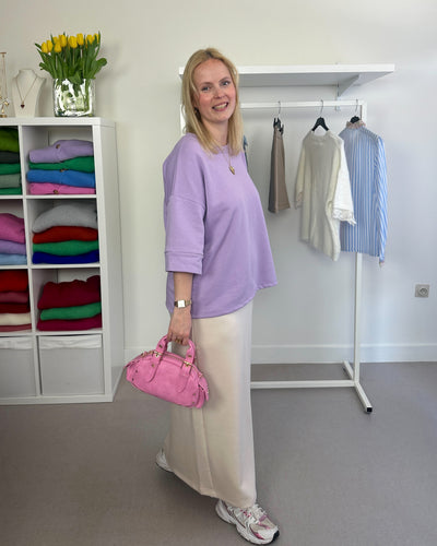 Sweater Skirt Beige