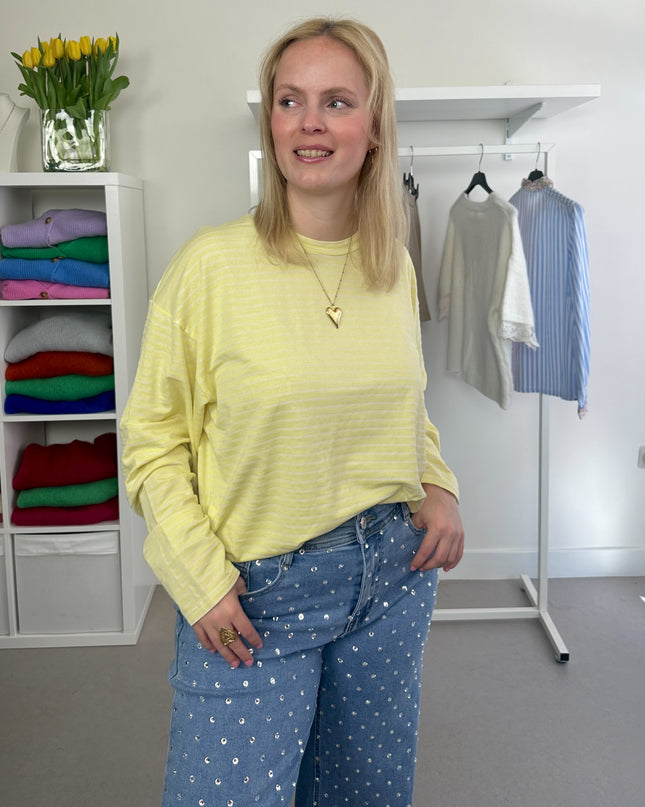 Striped Clio Shirt Yellow