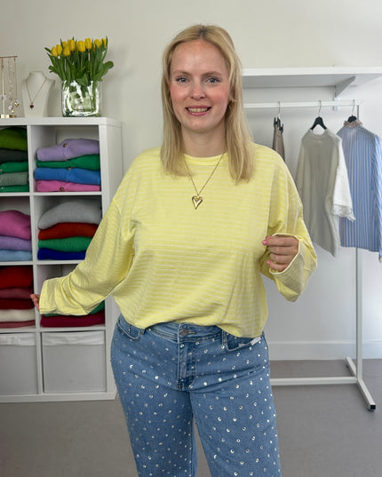 Striped Clio Shirt Yellow