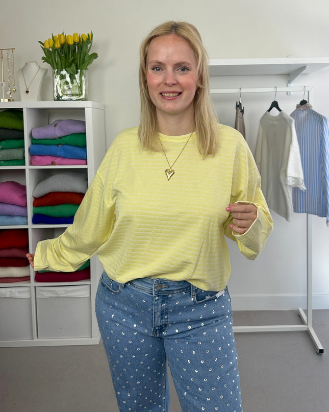Striped Clio Shirt Yellow