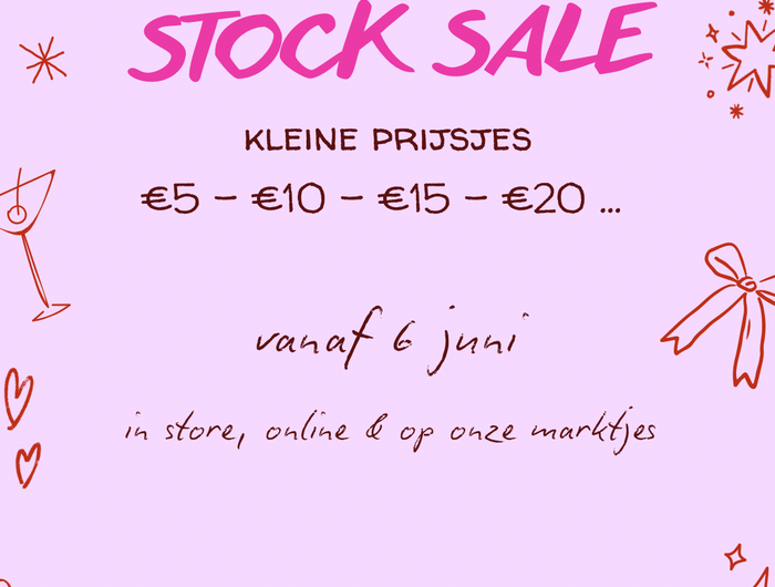 <h2>STOCK SALE</h2>