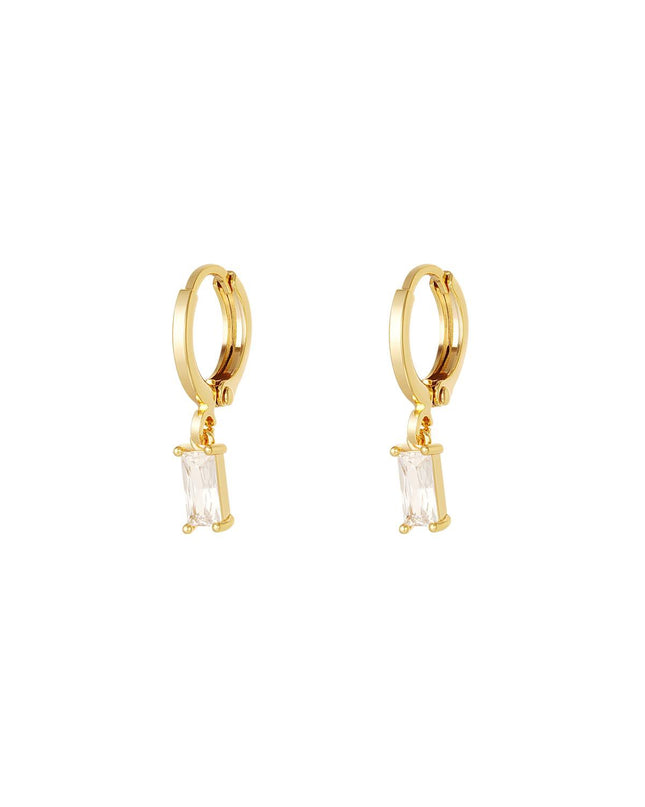 Oorbellen Stone White