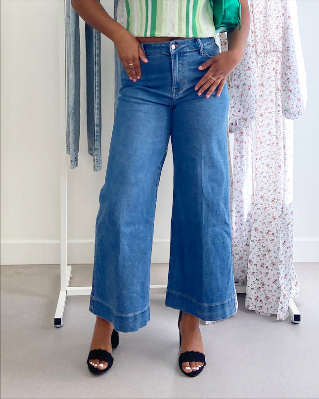 Jeans Curvy Cropped Wide